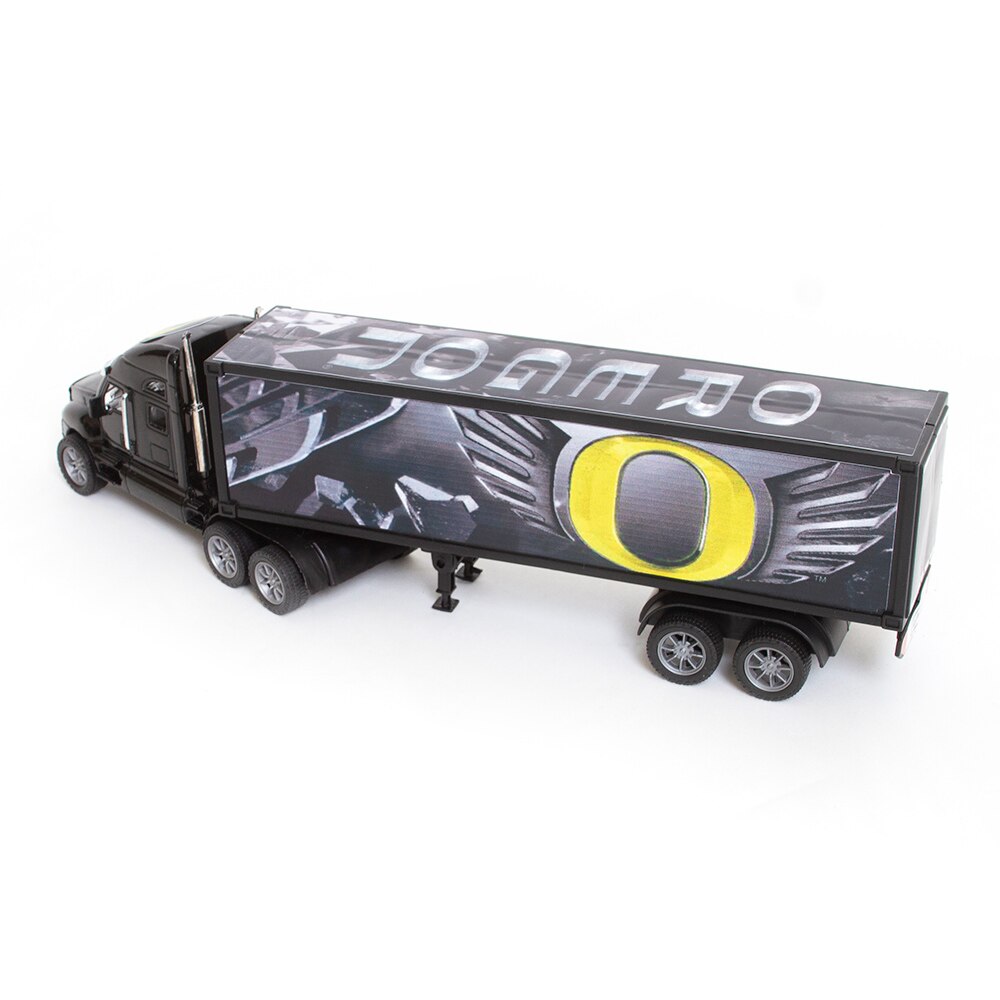 O Wings, Black, Toys & Figurines, Gifts, Jenkins, Replica, Scale 53' Big Rig, Chrome, 596842